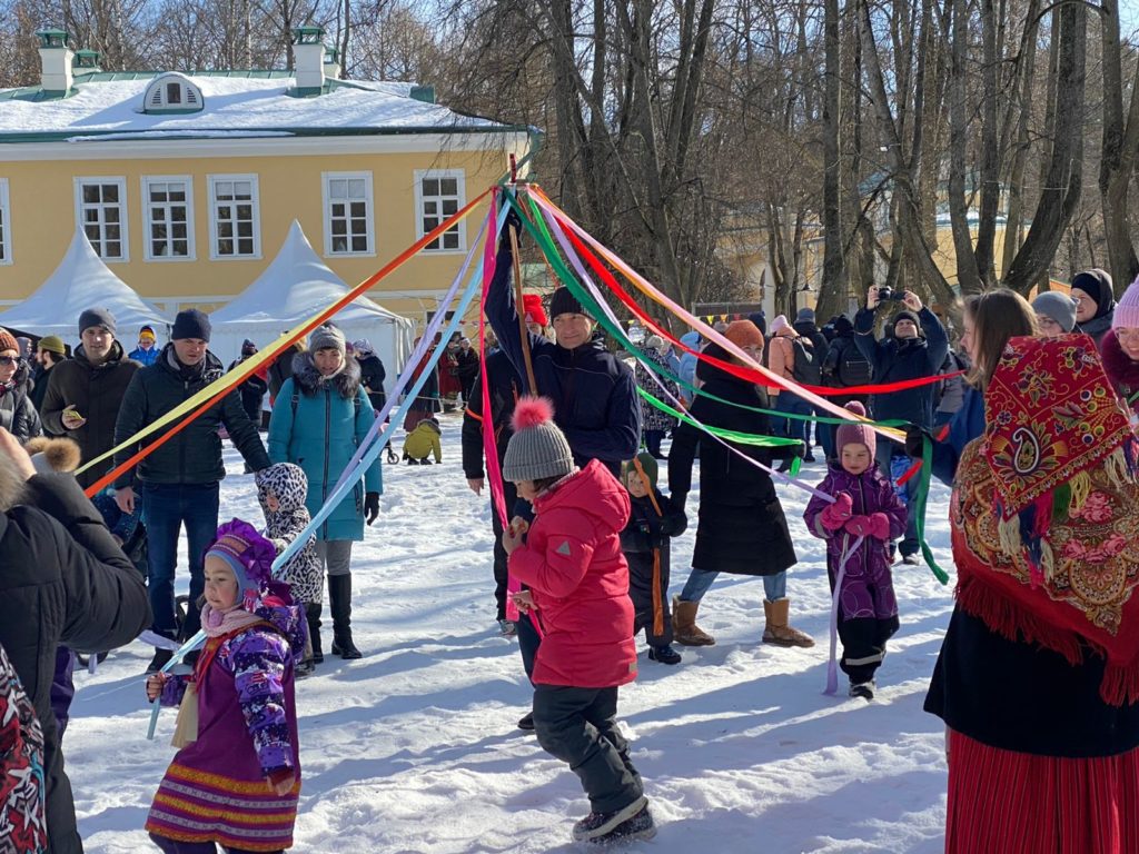 в музее заповеднике Архангельское